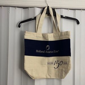 Holland America Line 150th Anniversary Tote Bag NEW